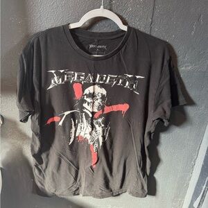 Men’s Megadeth Black Graphic T-Shirt for Men
